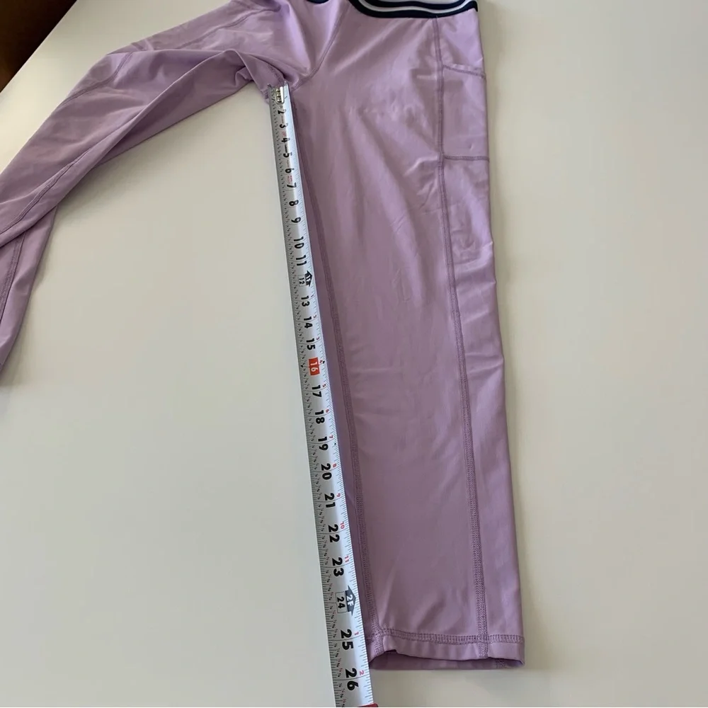 Aerie purple chill play move leggings w/ pockets size large - Picture 5 of 5